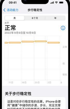 万山iPhone手机维修如何在iPhone开启'步行稳定性通知'