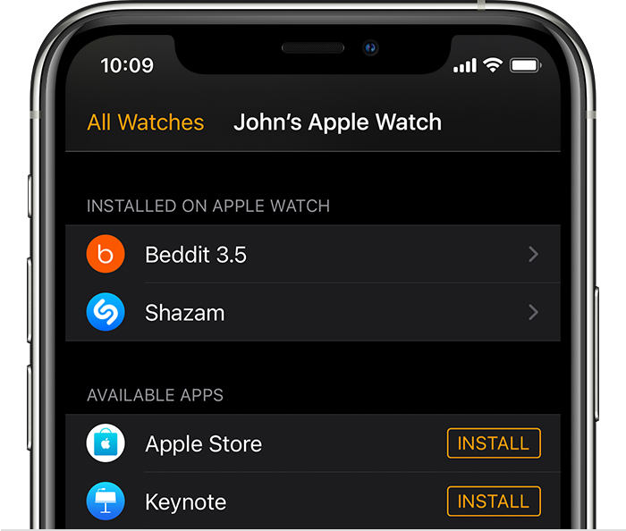 万山苹果手机维修分享如何在 Apple Watch 上下载应用 